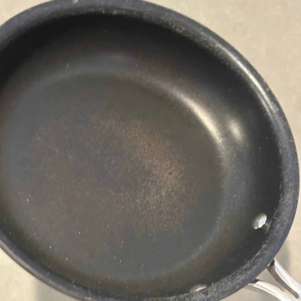 All-Clad 8 Inch Nonstick Fry Pan Hard Anodized Aluminum Skillet Induction Base